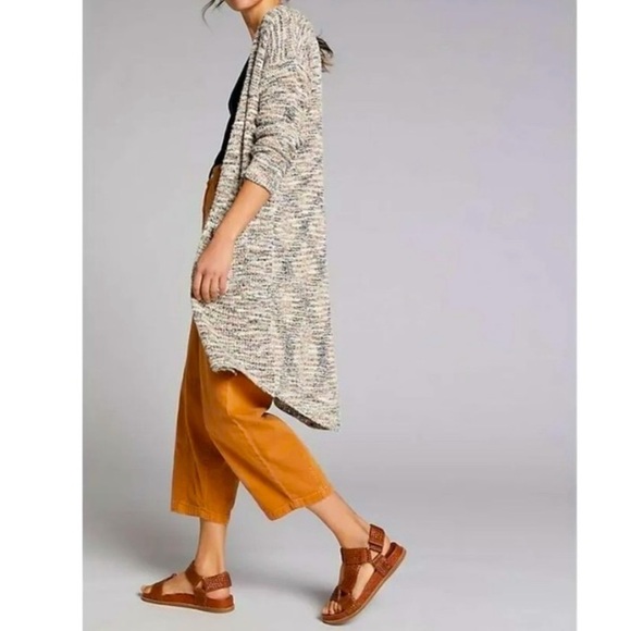 Anthro Pilcro space dye duster cardigan - Picture 3 of 12